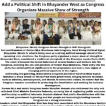 Add a Political Shift in Bhayander West as Congress Organises Massive Show of Strength