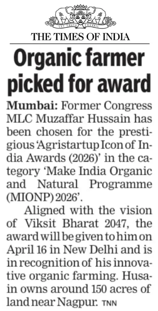Organic farmer picked for award
